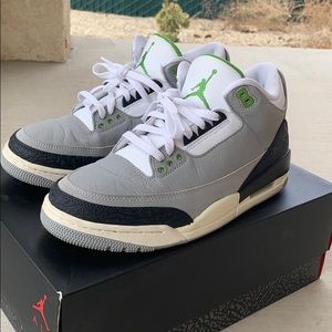 Jordan 3 retro chlorophyll